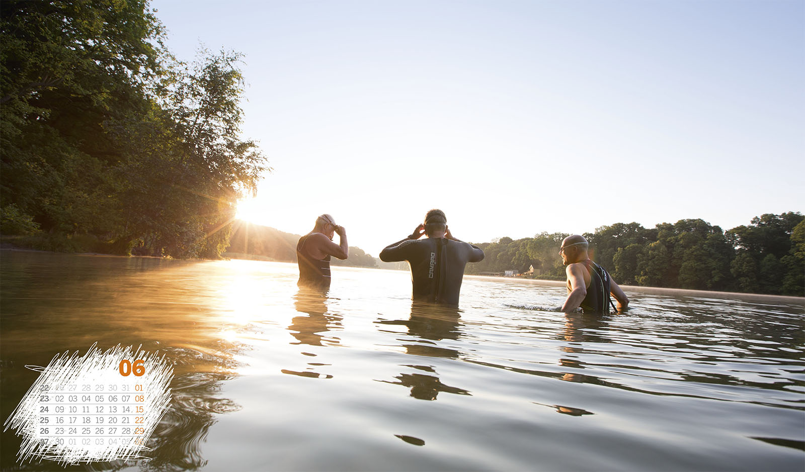 BSR - Schwimmen am Schlachtensee