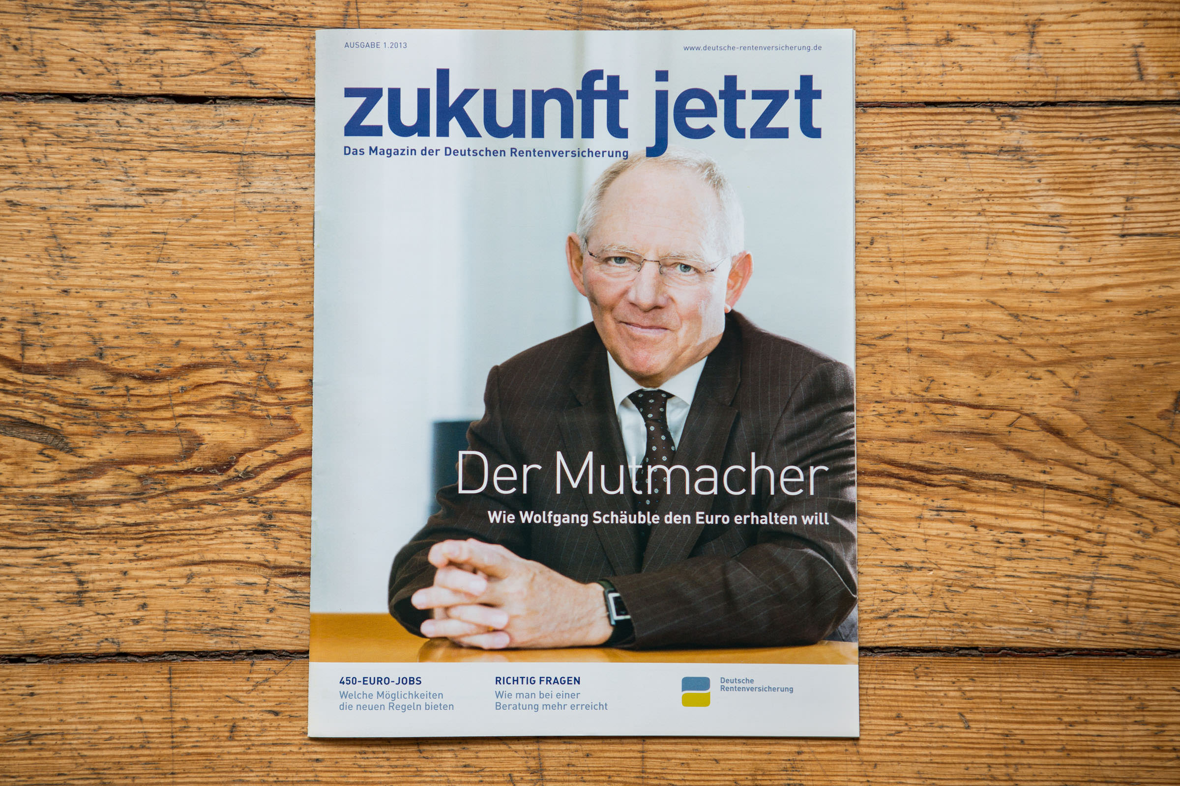 Cover Portrait Dr. Wolfgang Schäuble - ©Markus Bernhard Esser