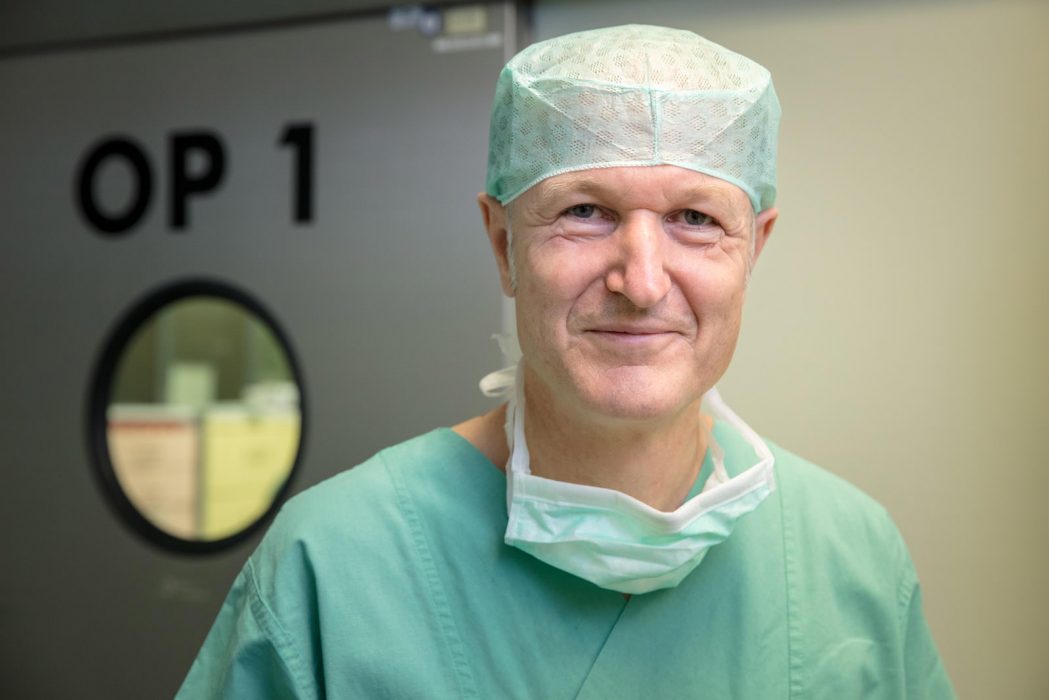 Prof. Dr. Falk im Deutsches Herz Zentrum Berlin
