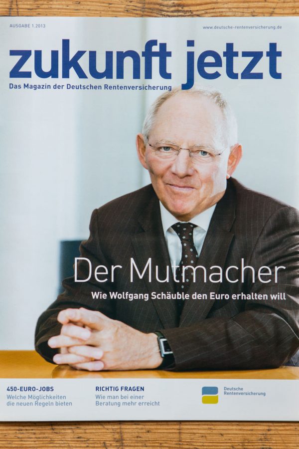 Cover Portrait Dr. Wolfgang Schäuble - ©Markus Bernhard Esser