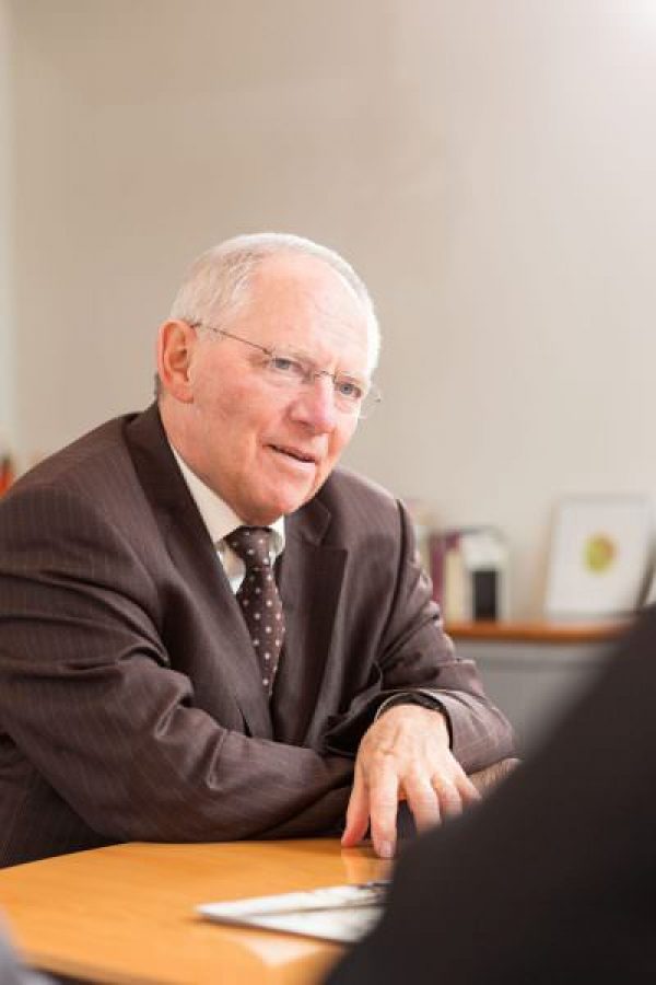 Interview Portrait Dr. Wolfgang Schäuble - ©Markus Bernhard Esser