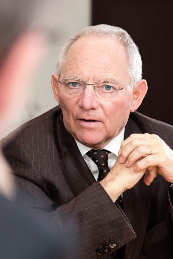 Interview Portrait Dr. Wolfgang Schäuble - ©Markus Bernhard Esser